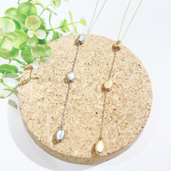 马特金属长项链