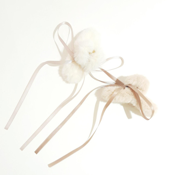 毛×丝带班斯夹克