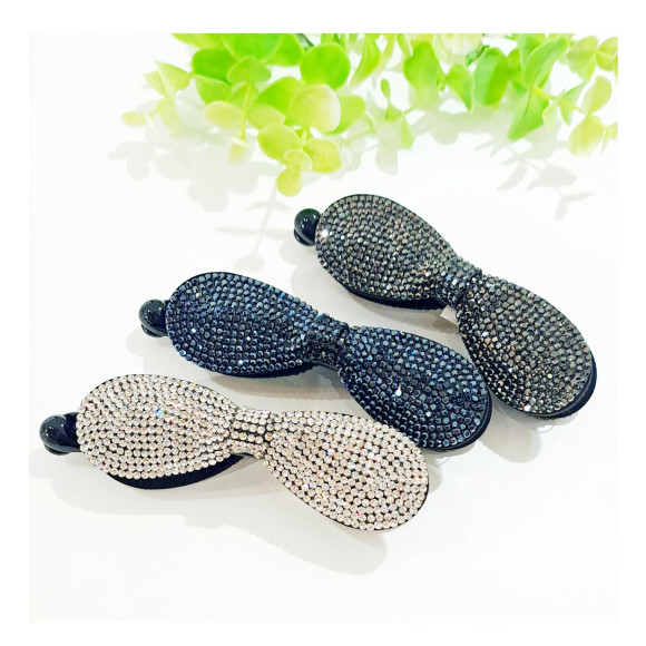 스톤 리본 바나나 클립