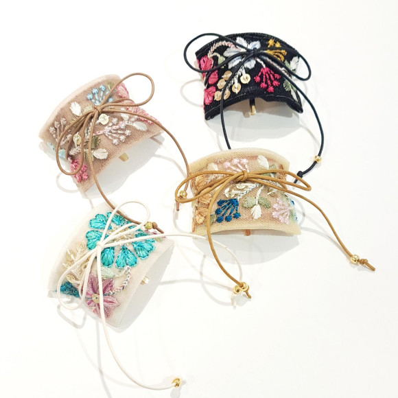 刺绣×丝带小针脚