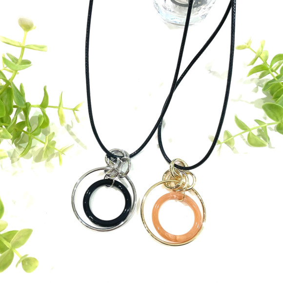 뉘앙스 메탈 목걸이