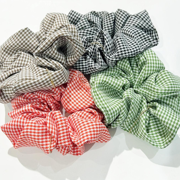 ยางรัดผมลายสุนัขจิ้งจอก