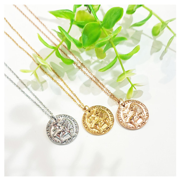 สร้อยคอเหรียญสแตนเลส