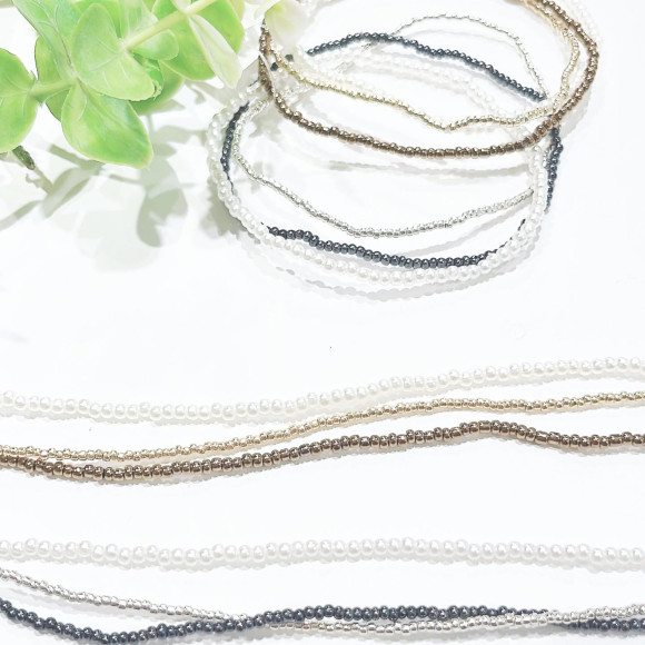 สร้อยคอและสร้อยข้อมือลูกปัด