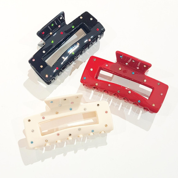 กิ๊บติดผมหินหลากสี