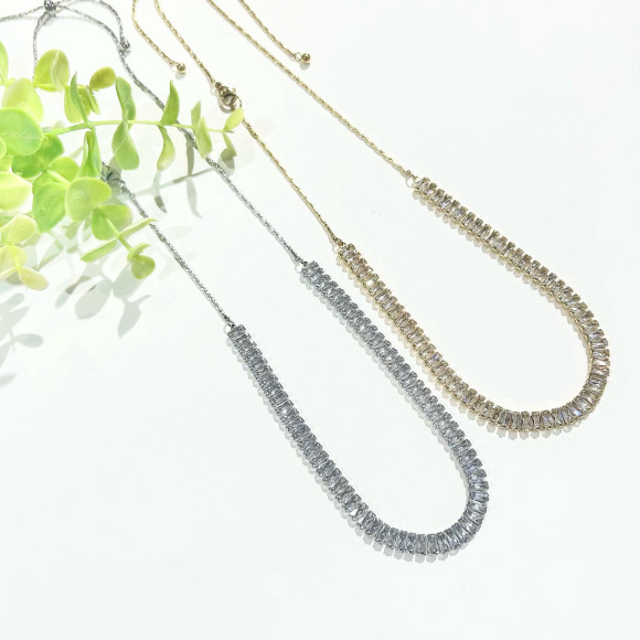 สร้อยคอสแตนเลสทรงลูกบาศก์