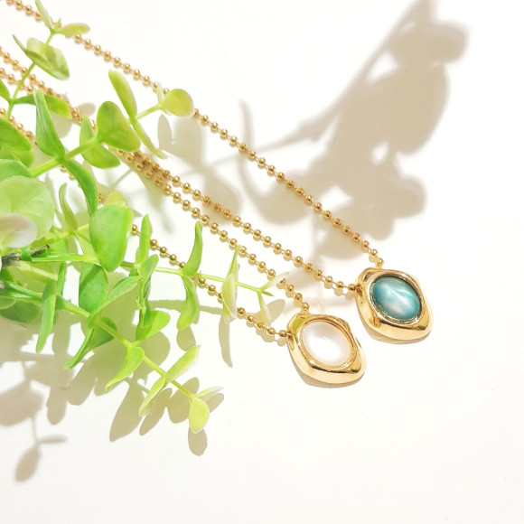 สร้อยคอจี้รูปเปลือกหอย