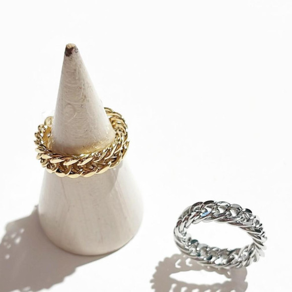 แหวนโลหะสแตนเลส ไซส์ 14