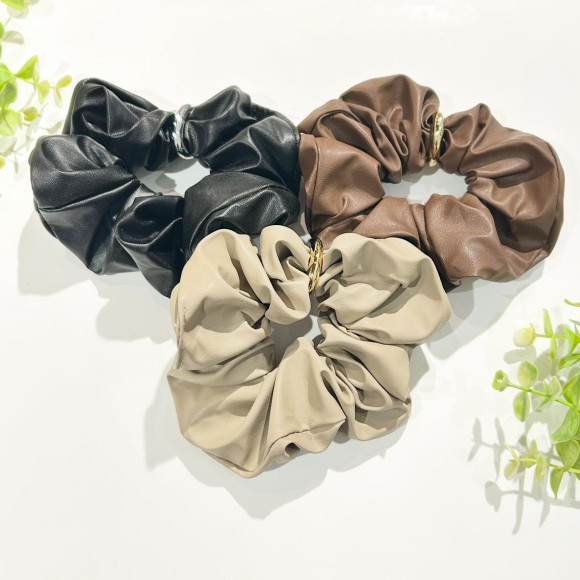 ยางรัดผมหนัง