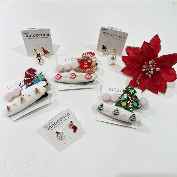クリスマス限定デザインアクセサリー
