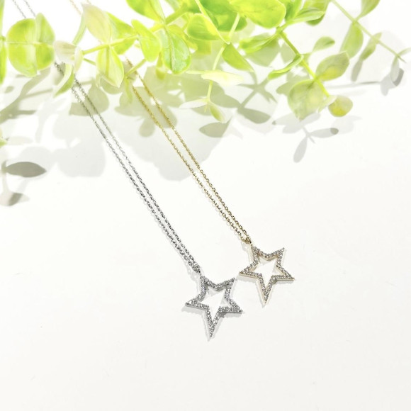 星型ネックレス