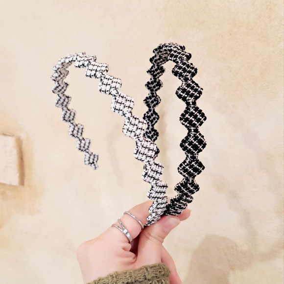 ツイードカチューシャ