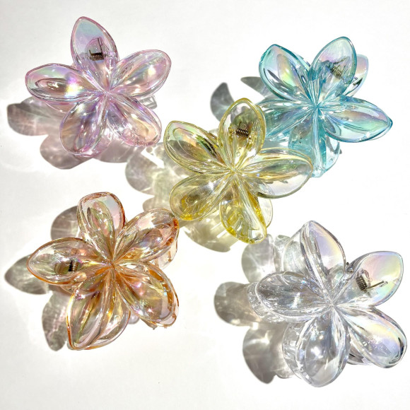 フラワーヘアクリップ