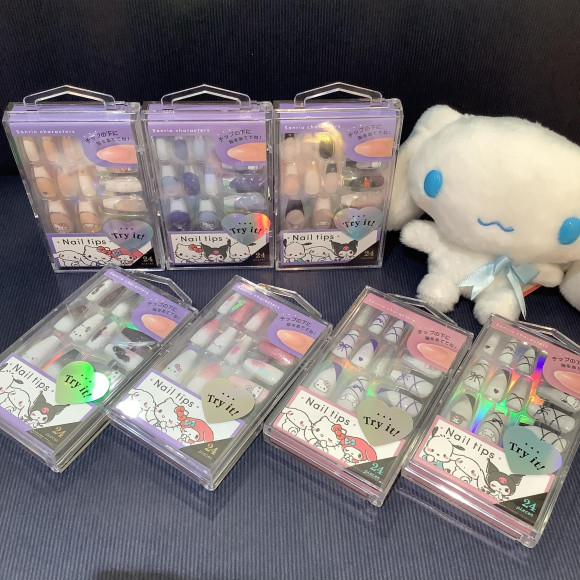 ปลายเล็บ Powerpuff & Sanrio มีจำหน่ายแล้ว♡