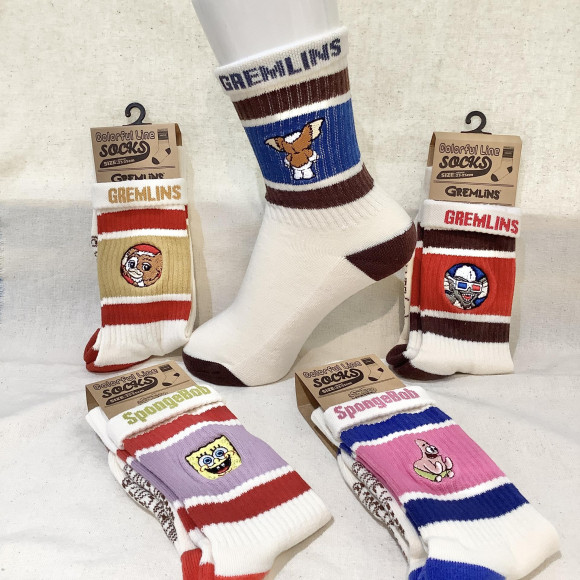 ถุงเท้าลายตัวละครนานาชาติสุดฮิต มีจำหน่ายแล้ว!