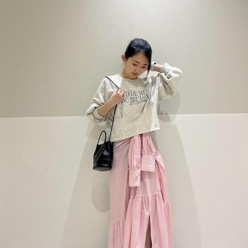 Shirt one-pi skirt arrangement　