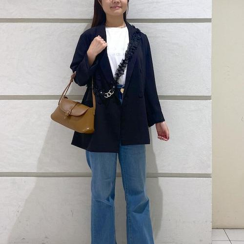 有光澤感的夾克...