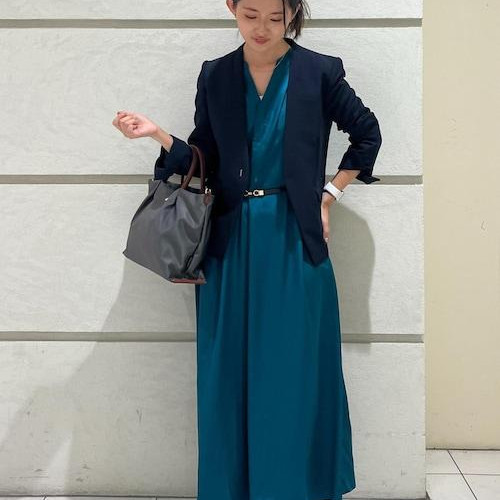 릴랙스 원피스 식사회 코데