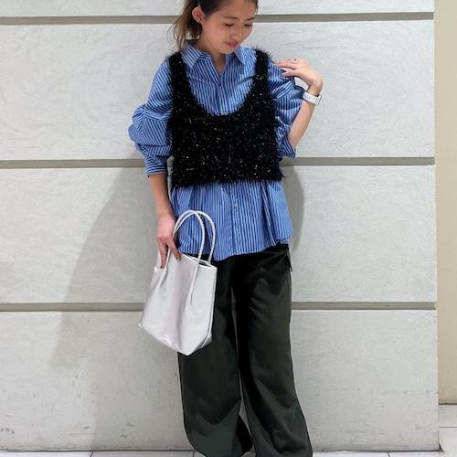 카고 팬츠×사이드 고어 부츠 모드 캐주얼 코데