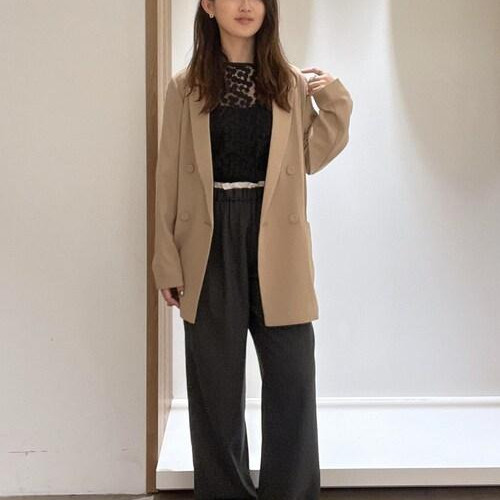 스테파니 재킷×웨스트 디틸 팬츠　