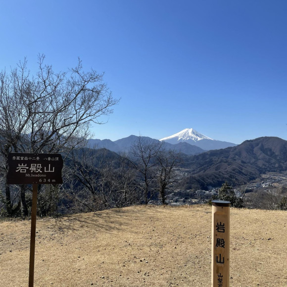【登山報告】絕景的低山!秀麗富岳十二景岩殿山