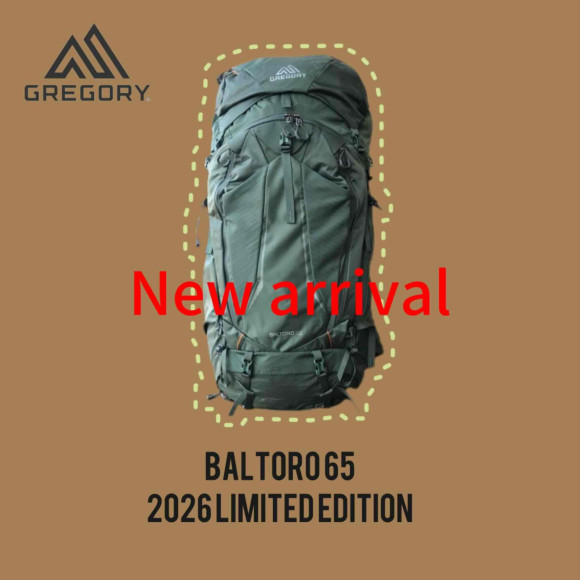 【予告】2026年3月7日（土）販売開始！GREGORY BALTORO65★好日山荘限定カラー★