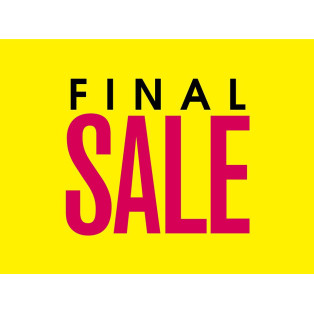【FINAL SALE 情報】