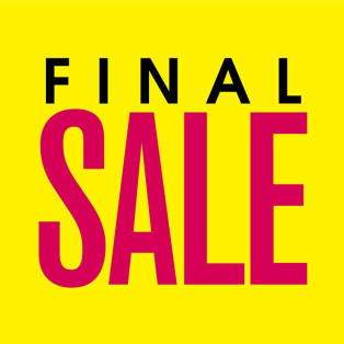 【FINAL SALE 情報】