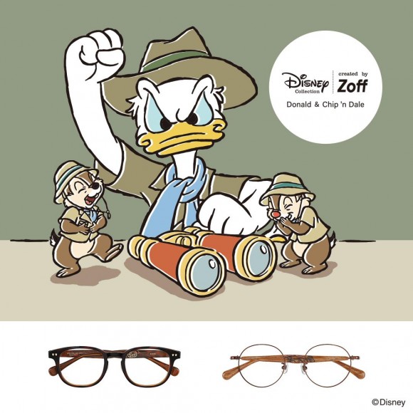 Disney Collection created by Zoff “Donald ＆ Chip 'n Dale