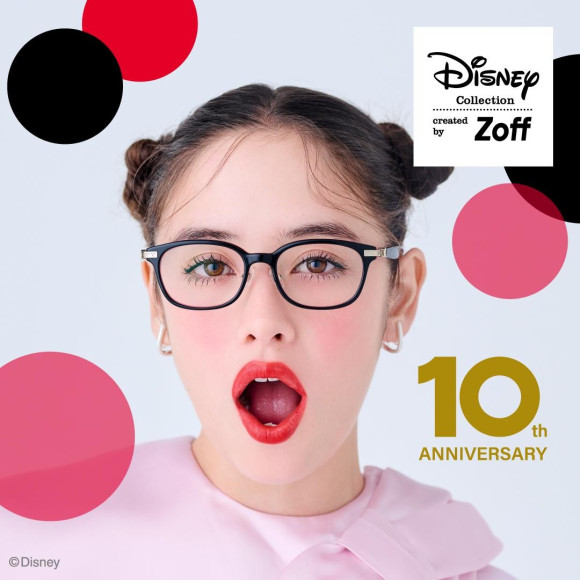แว่นตาดีไซน์ Dream Disney Collection ครบรอบ 10 ปีจาก Zoff Disney Collection "Disney Collection created by Zoff "＆YOU"" จะวางจำหน่ายในวันศุกร์ที่ 17 พฤศจิกายน