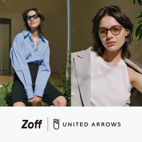คอลเลคชั่นแว่นกันแดด Zoff x UNITED ARROWS งวดที่ 3 "Zoff | UNITED ARROWS Sunglasses" จะวางจำหน่ายในวันศุกร์ที่ 15 มีนาคม 2567 โดยมีดีไซน์ทั้งหมด 16 ดีไซน์