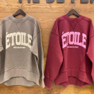 ETOILE 프린트 스웨트 플루오버