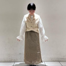 全体的にふんわりとしたシルエッ...