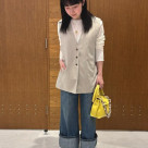すっきりとしたシルエットの為、...