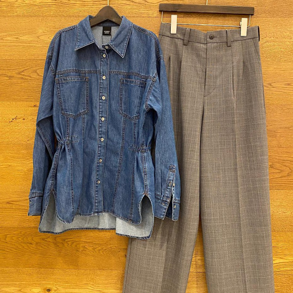 ライトozデニムオーバーシャツ