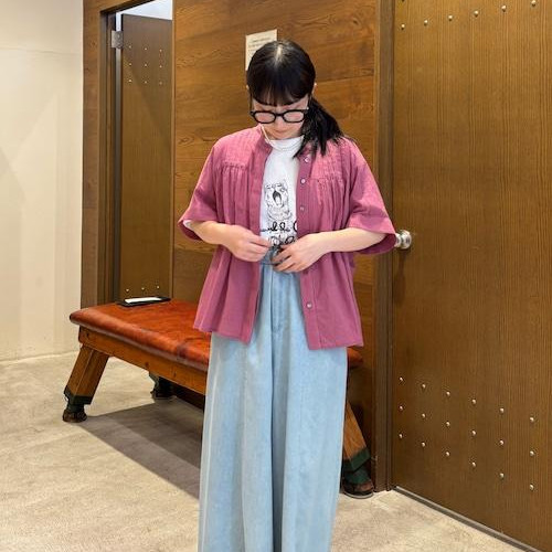 ゆとりのあるサイズ感で風通しも...