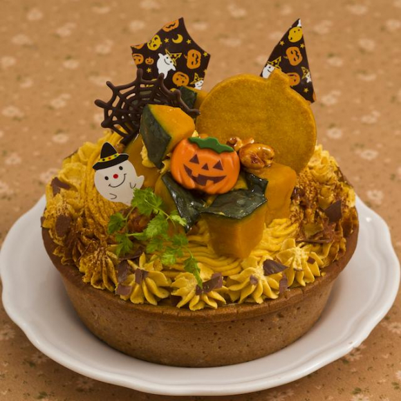 ハロウィン限定かぼちゃのタルト☆ミニホール