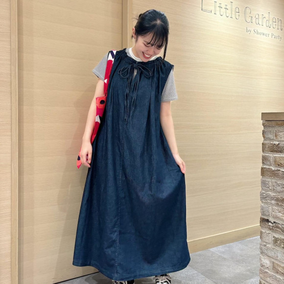 [Recommended products] Brocante denim dress