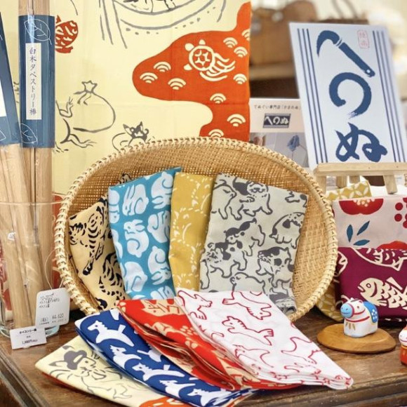 【新进货!】冬天天干地支花纹的手巾