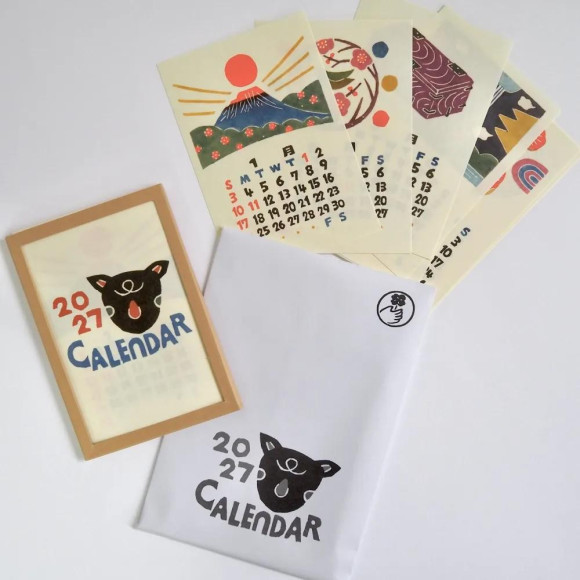 2027年のカレンダーが続々入荷中♩