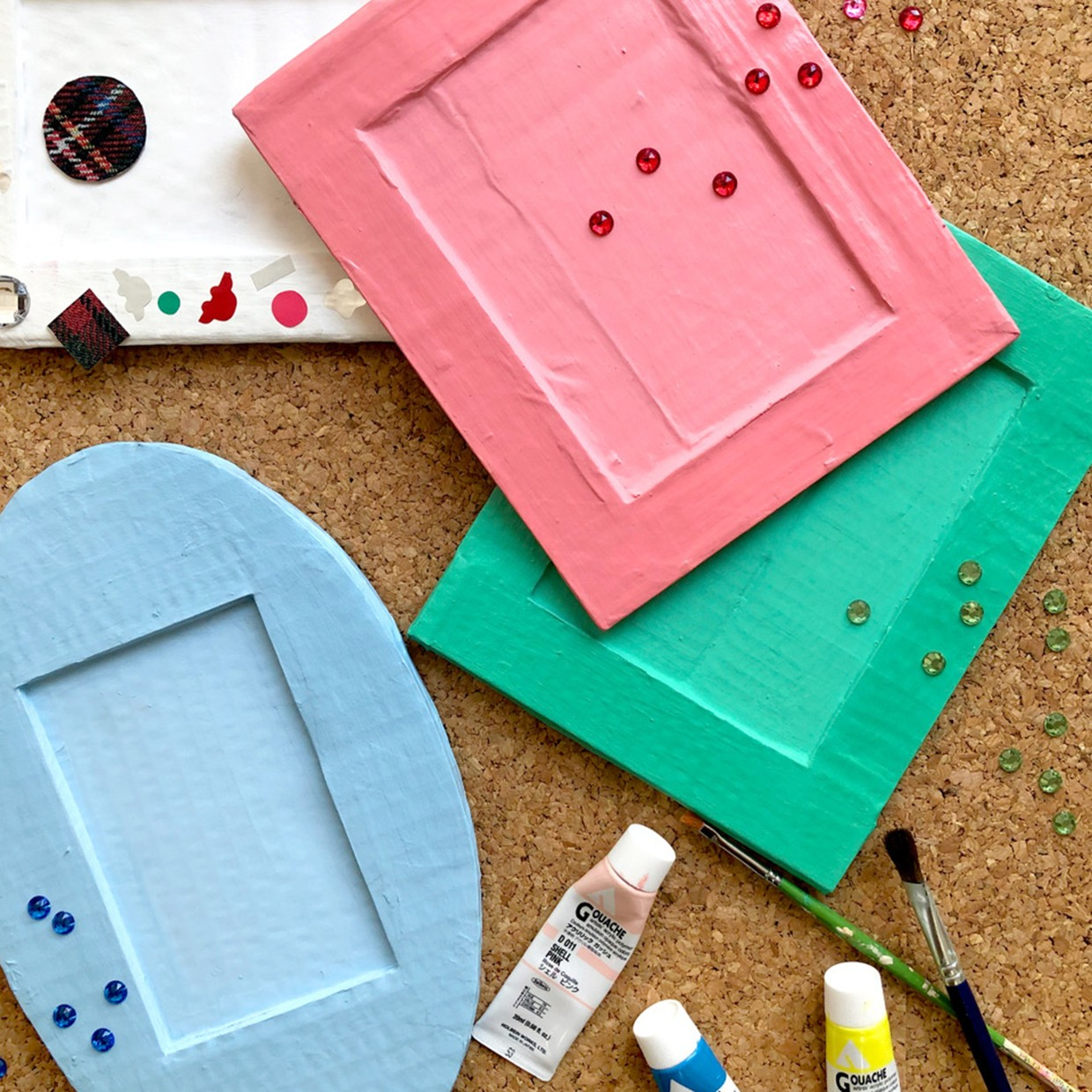 こどもワークショップ フォトフレームづくり