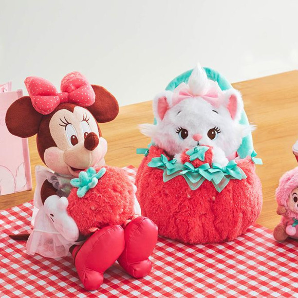 ミニーマウスやマリーと甘いフルーツをテーマにした新コレクション「GLOSSY FRUITS」を順次発売