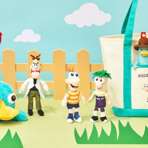 『フィニアスとファーブ』をモチーフにした新コレクションをディズニーストアで順次発売