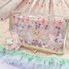 ♡PVCがま口バニティポーチ♡