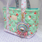 仕切りトートバッグ☆