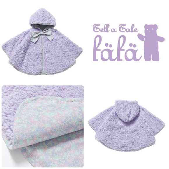 再入荷★もこもこポンチョ！