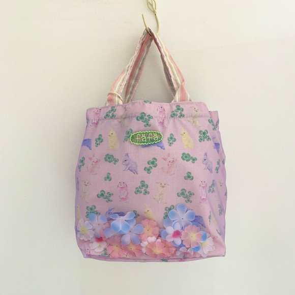 造花トートバッグ♡