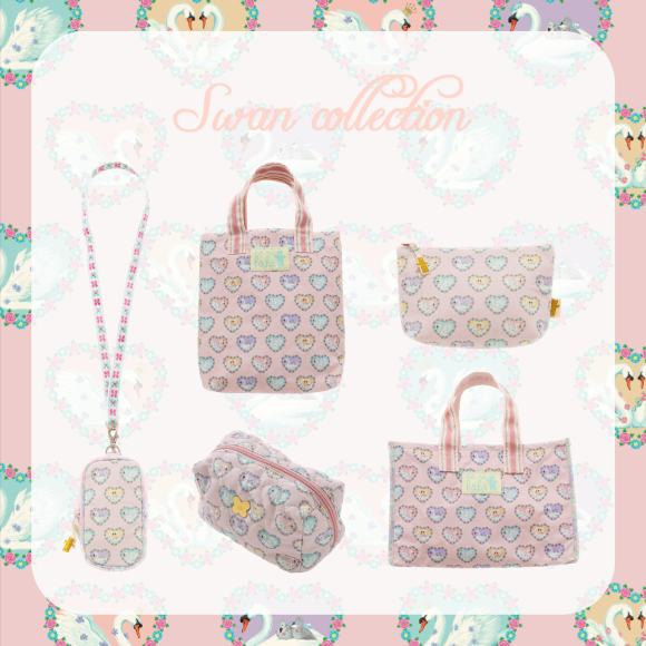 ピンクスワン柄予約商品♡