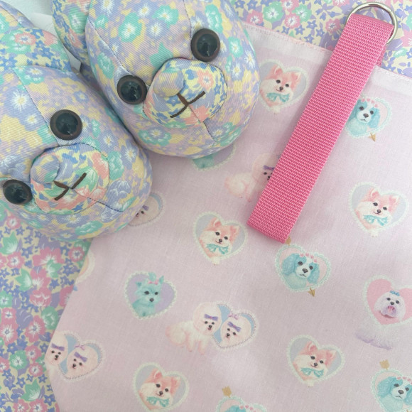 NEWわんちゃん柄シューズポーチ☆
