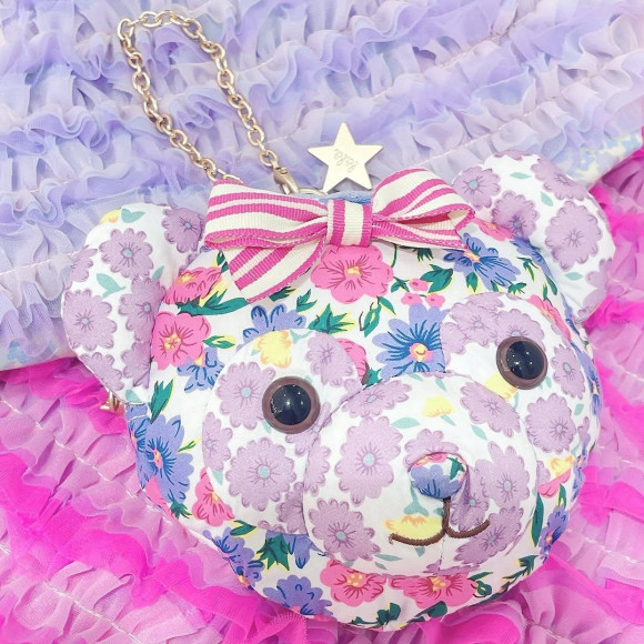 ♡パンダ顔バックチャーム♡